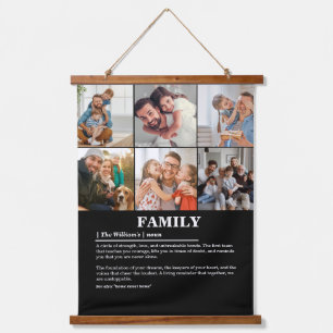 Tapisserie Suspendue Définition personnalisée de la famille de collages