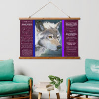 Desiderata par Max Ehrmann loup blanc