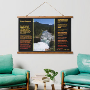 Tapisserie Suspendue DesIDERATA Vallstream de la vallée des cascades