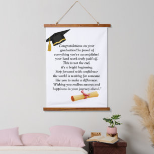 Tapisserie Suspendue Diplôme Conception universelle pour tous les âges
