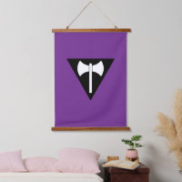 Drapeau de fierté lesbienne SlipperyJoe puissant s