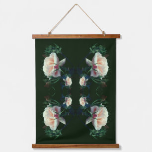 Tapisserie Suspendue Dreamy Peach Rose Multiplié Abstrait