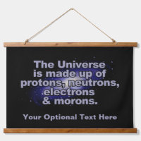 Drôle "L'Univers" texte personnalisé