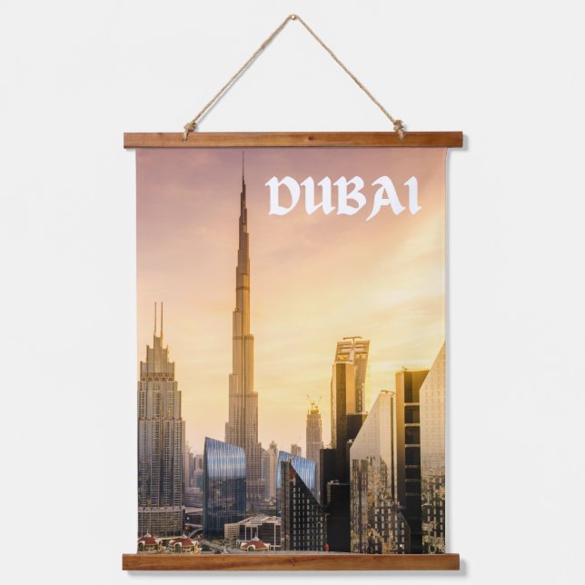 Tapisserie Suspendue Dubaï (Recto)