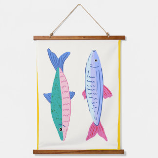 Tapisserie Suspendue Duo de sardines