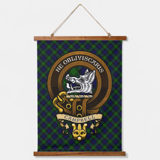 Tapisserie Suspendue Écosse Clan Campbell Badge et Crest