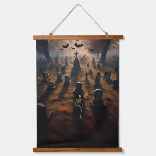 Tapisserie Suspendue Erie Halloween