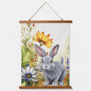 TAPISSERIE SUSPENDUE ESPÉRANT LE BUNNY TRAIL