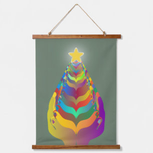 Tapisserie Suspendue Espoir et convivialité de Noël