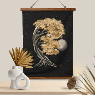 Tapisserie Suspendue Eternal Transformation - Bonsai Butterfly Spirit