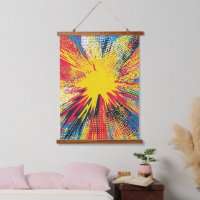 Explosion d'art pop de style comique (3)