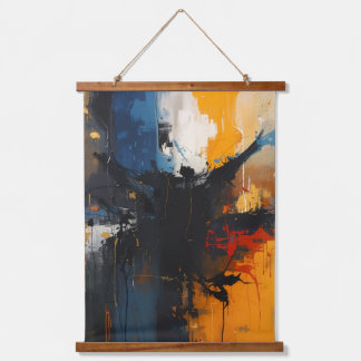 Tapisserie Suspendue Expressionniste abstrait