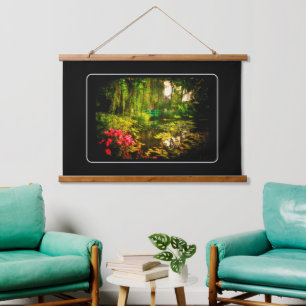 Tapisserie Suspendue Fameux Claude Monet Giverny Pond Lilies
