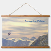 Faucon pèlerin de la vélocité terminale