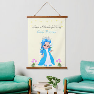 Tapisserie Suspendue Fée mignonne Princesse Fille Anniversaire