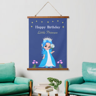 Tapisserie Suspendue Fée mignonne princesse fille Anniversaire accrocha