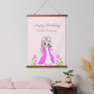 Tapisserie Suspendue Fée mignonne Princesse Fille fête d'anniversaire a