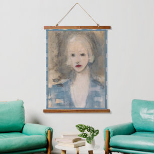 Tapisserie Suspendue Femme blonde, Helene Schjerfbeck