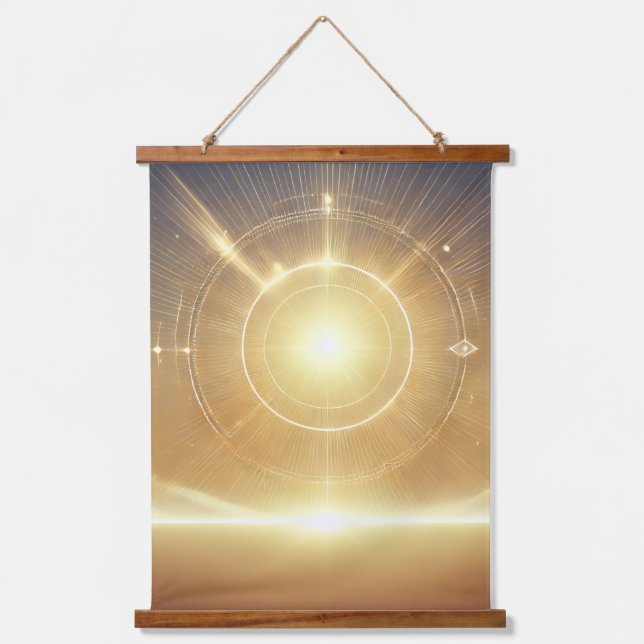 Tapisserie Suspendue Flame of Light (Recto)