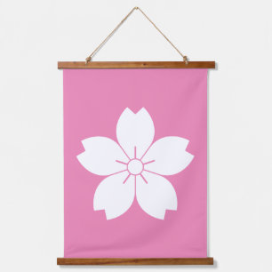 Tapisserie Suspendue Fleur de cerisier sauvage