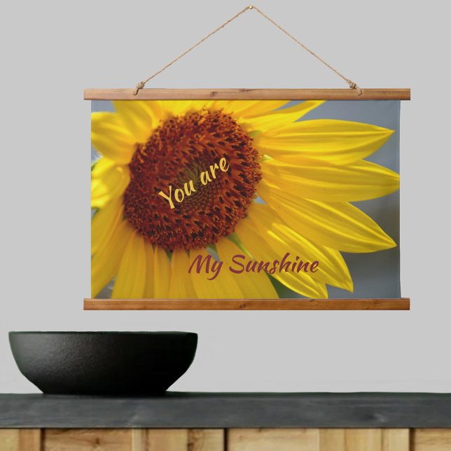Tapisserie Suspendue Fleur de tournesol Mon soleil Photographie (Créateur téléchargé)