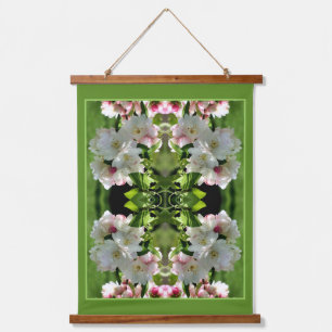 Tapisserie Suspendue Fleur printanière Crabapple Blossoms Abstraits