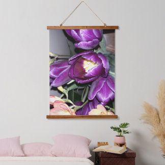 Tapisserie Suspendue Fleur violette