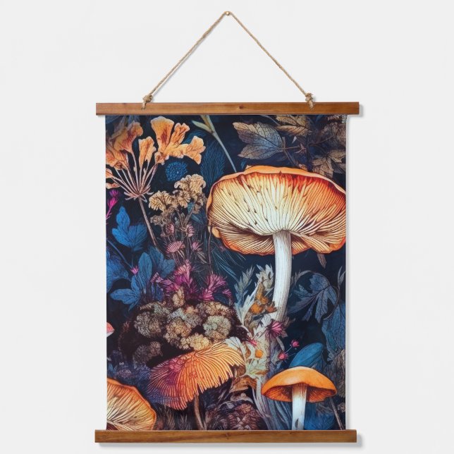 Tapisserie Suspendue Fleurs art nature (Recto)