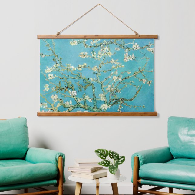 Tapisserie Suspendue Fleurs d'amandes | Vincent van Gogh (Salon)