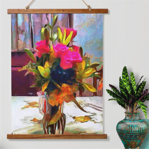 Tapisserie Suspendue Fleurs d'amour PM0001