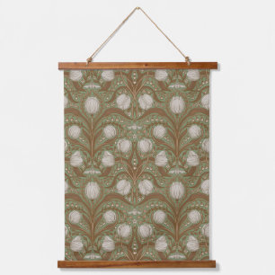 Tapisserie Suspendue Fleurs de jardin printanier sur sauge