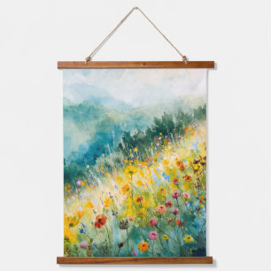 Tapisserie Suspendue Fleurs de la colline Sicile
