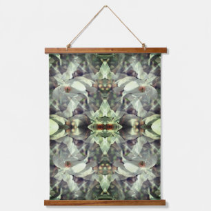Tapisserie Suspendue Fleurs de Magnolia Multipliées Abstraites