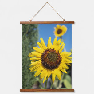 Tapisserie Suspendue Fleurs de soleil rayonnantes