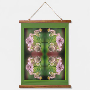 Tapisserie Suspendue Fleurs délicates Abstraites