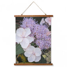 Fleurs florales d'Hydrangea Aspera blanche
