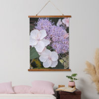 Fleurs florales d'Hydrangea Aspera blanche