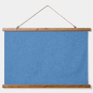 Tapisserie Suspendue Fond texturé bleu simple et calme