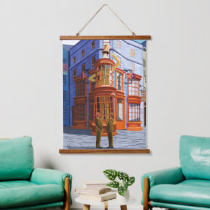 Tapisserie Suspendue Fred et George à Weasley's Wizard Wheezes