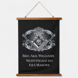 Tapisserie Suspendue Freemason