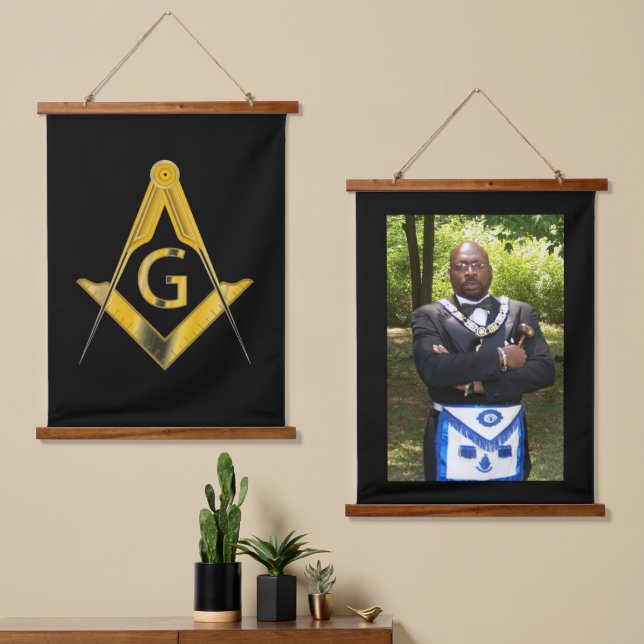 Tapisserie Suspendue Freemason (Asymétrique)