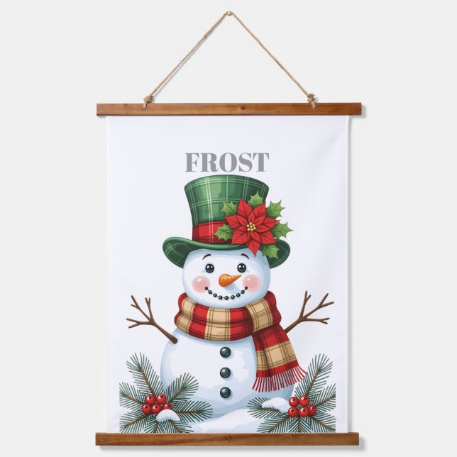 TAPISSERIE SUSPENDUE FROST (Recto)