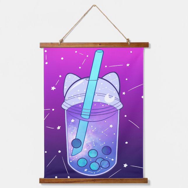 Tapisserie Suspendue Galaxy Boba Mur suspendu (Recto)
