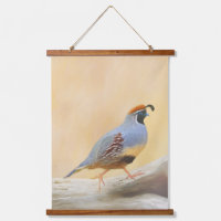 Gambrel's Quail Painting - Art d'origine des oisea