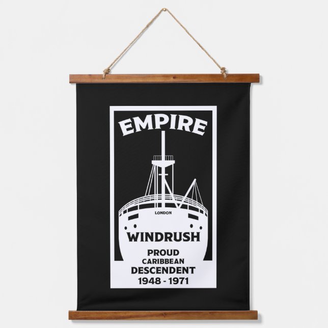 Tapisserie Suspendue Génération Windrush (Recto)