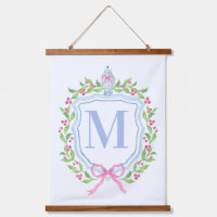 Ginger Jar & Christmas Berries Monogramme