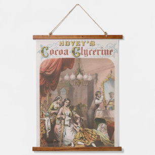 Tapisserie Suspendue Glycérine de cacao de Hovey, vers 1860