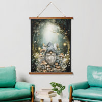Gnome forestière enchantée