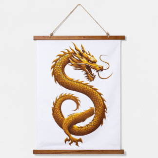 Tapisserie Suspendue Golden Dragon