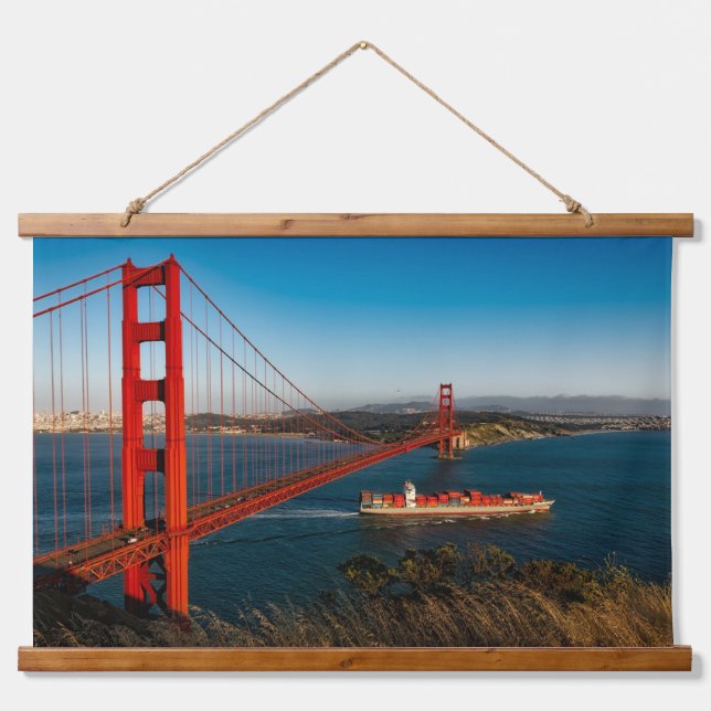 Tapisserie Suspendue Golden Gate Bridge San Francisco Californie (Devant)